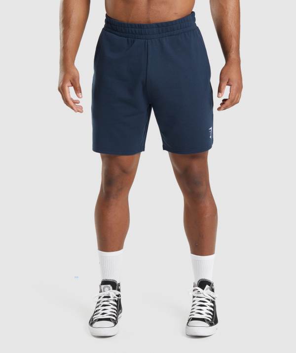 Panske Šortky Gymshark Critical 7" Námornícka Modrá | QX0172954